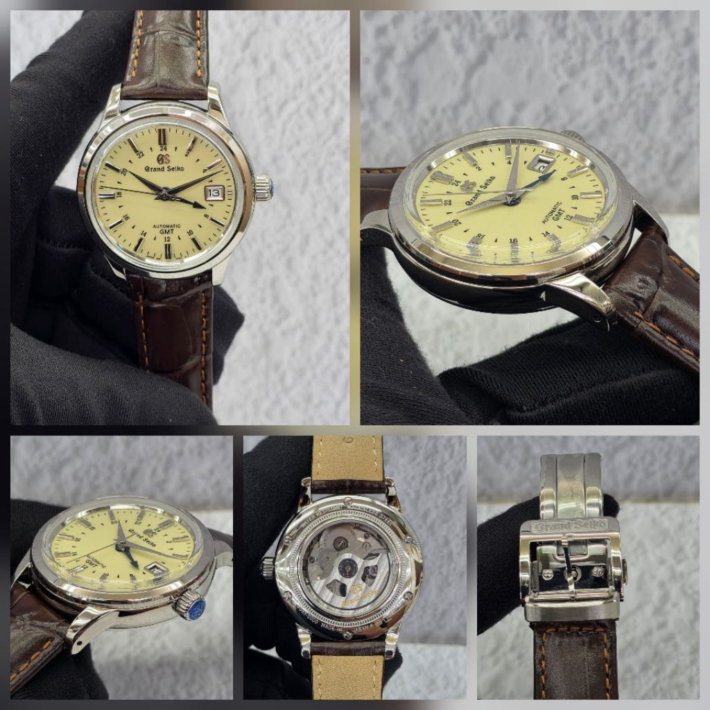 BARU Jam GS Grand Seiko leather automatic