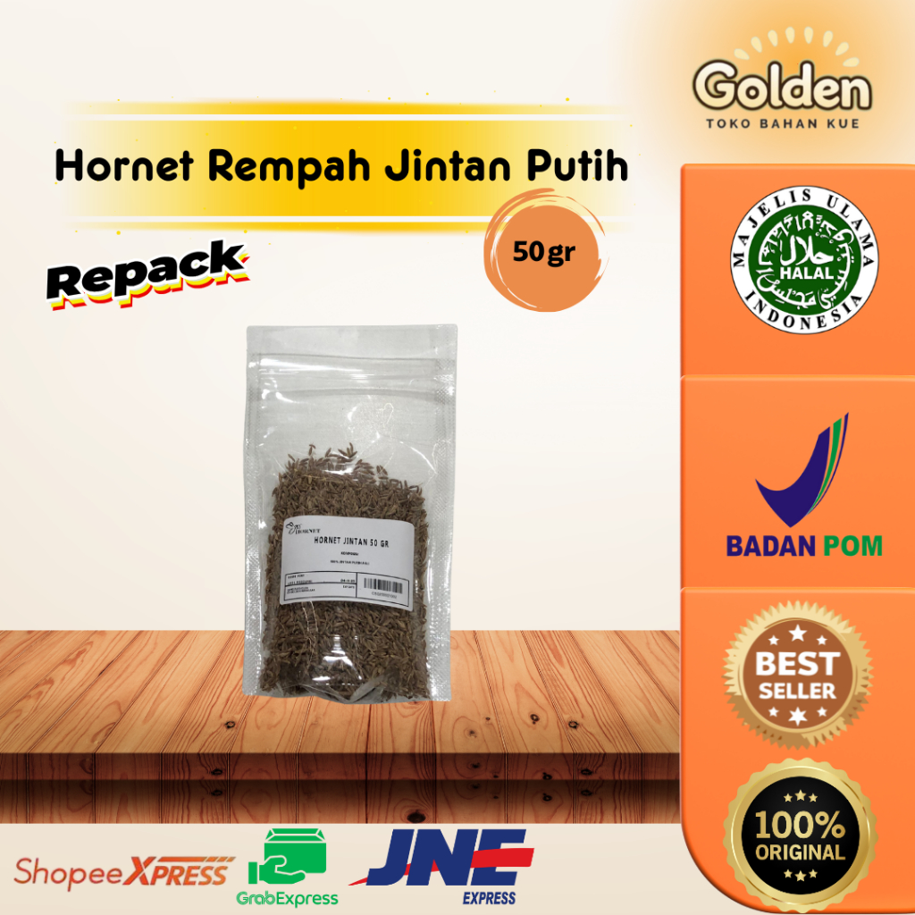 

Hornet Rempah Jintan Putih 50 gr