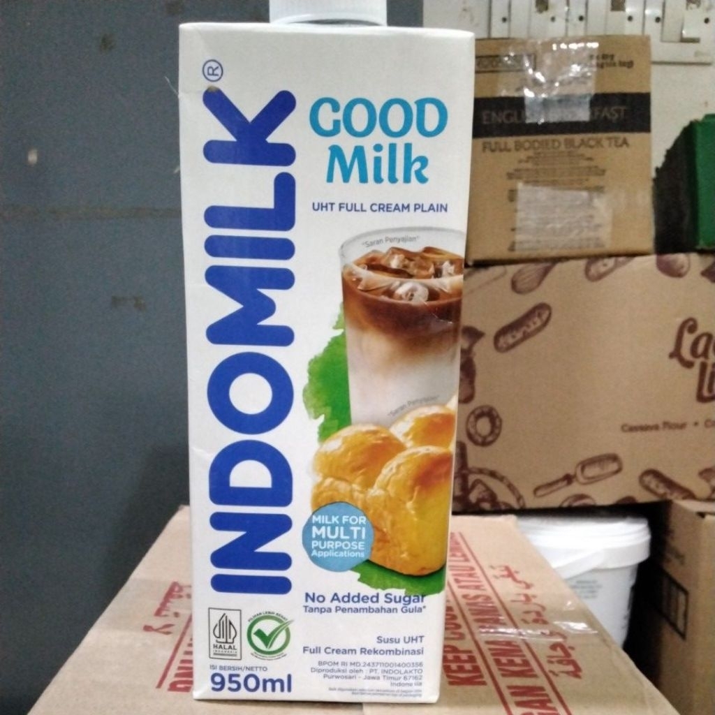

INDOMILK UHT FULL CREAM 950ML