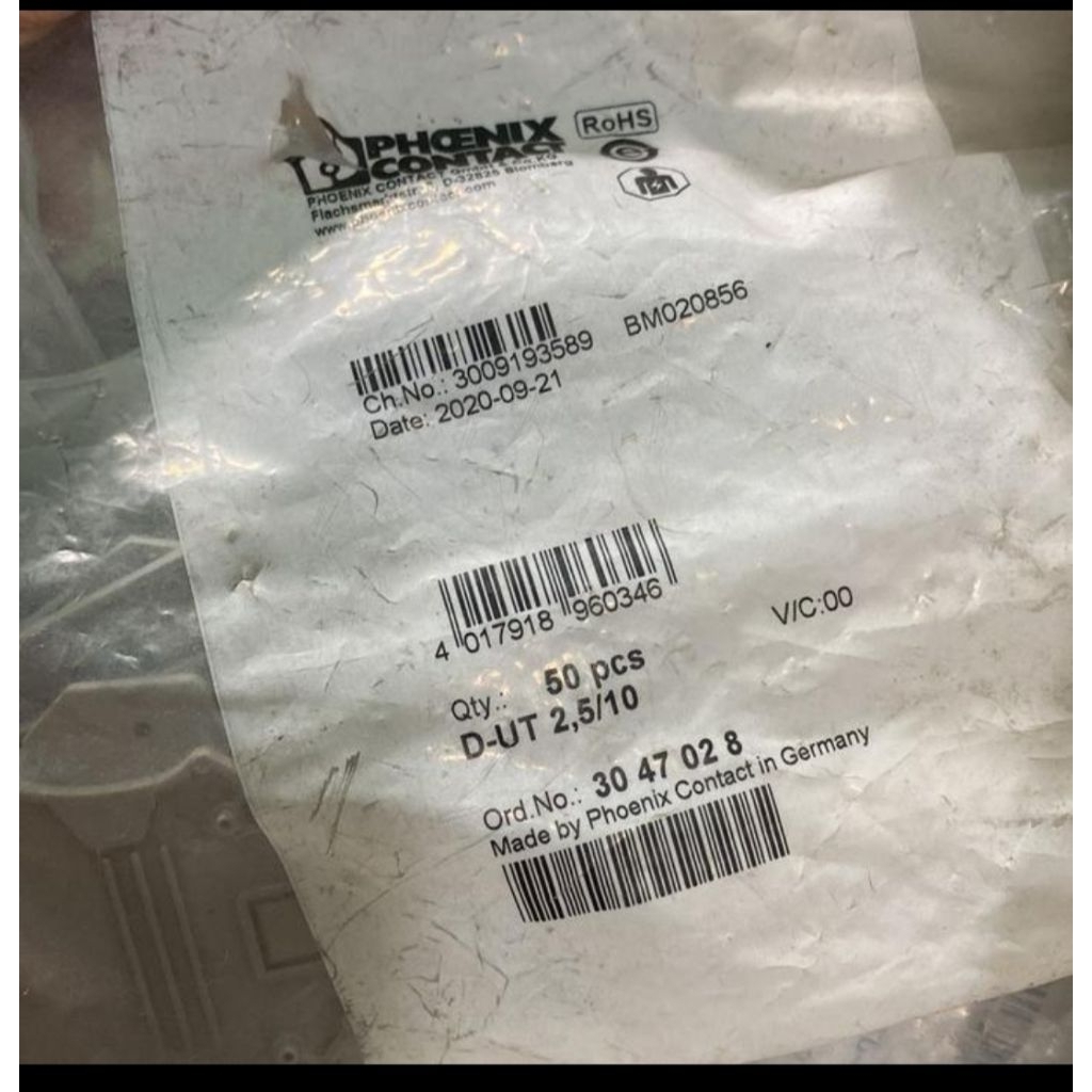 PHOENIX CONTACT D UT 2.5/10