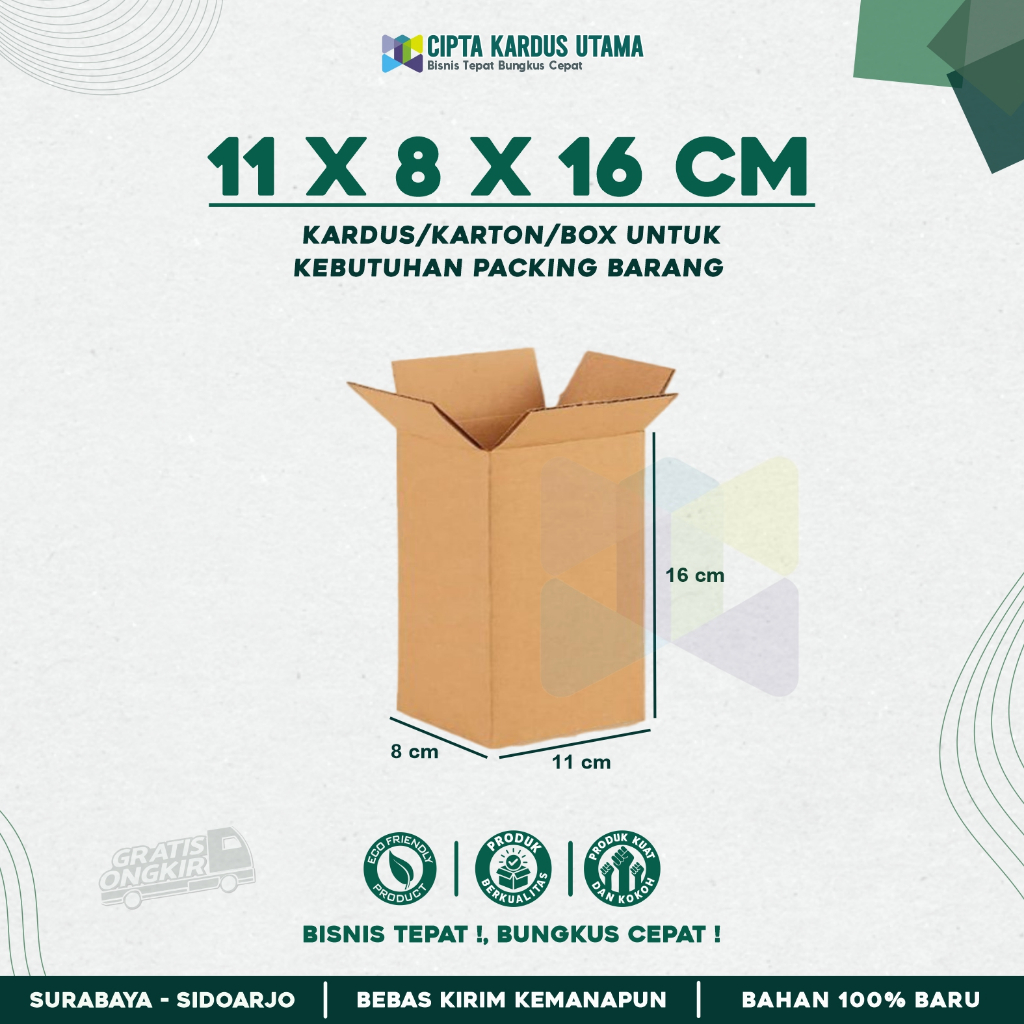 

Box Packing 11x8x16 | Kardus Packing | Karton Packing