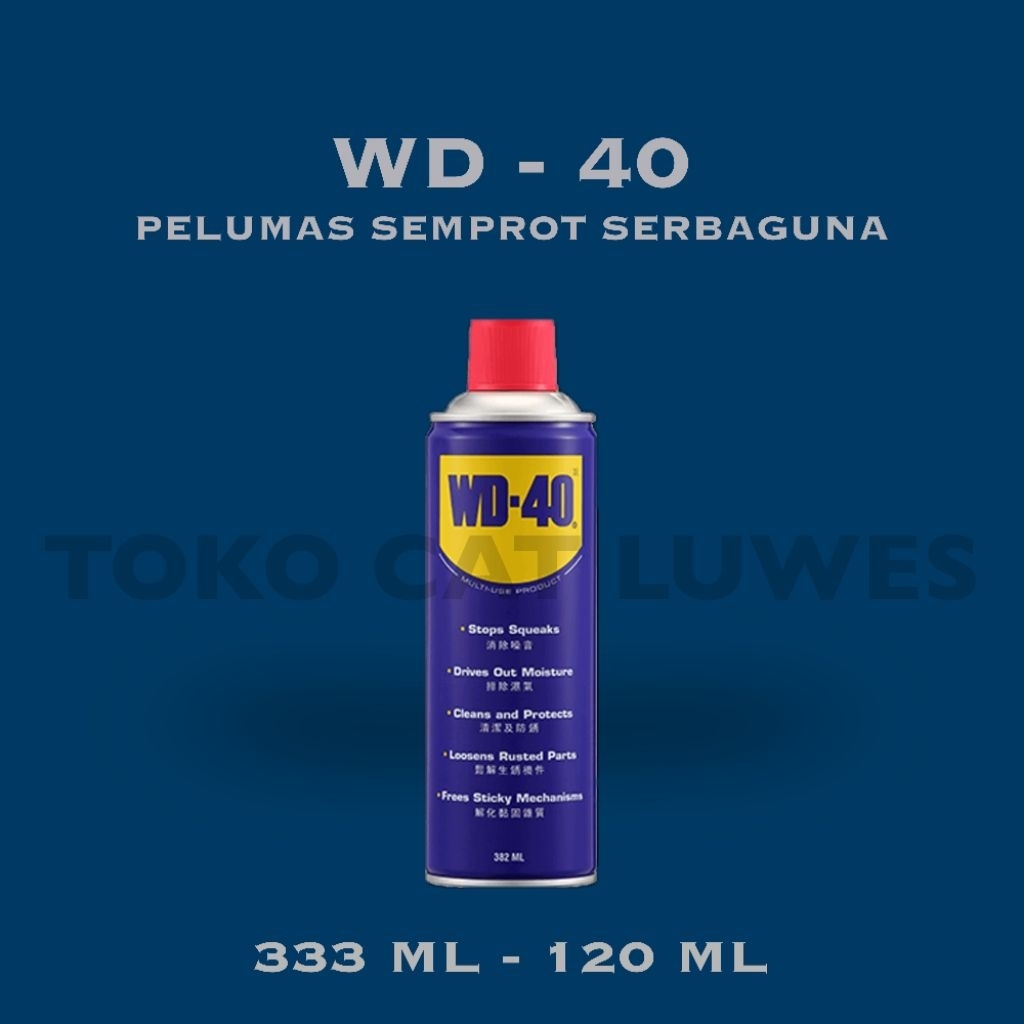 WD 40 - Semprotan Anti Karat 120 ML & 333 ML