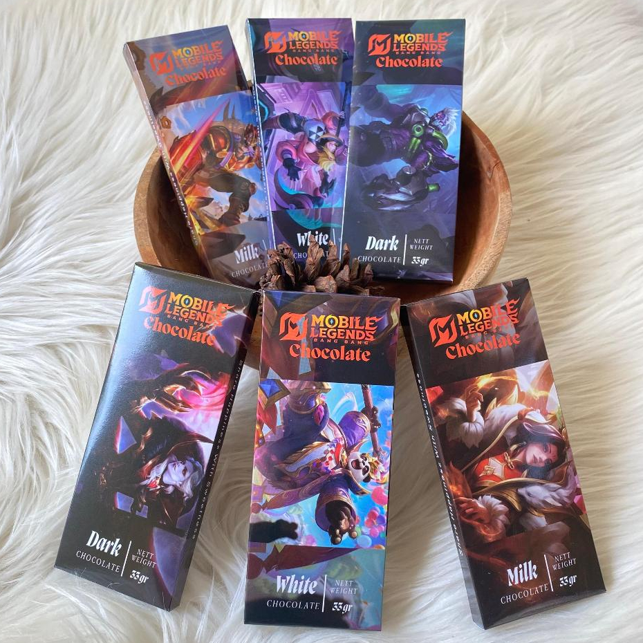 COKELAT MOBILE LAGENDS FREE HERO CARD | Coklat Karakter Anak 33gr