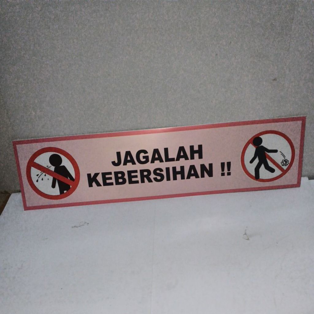 

Stiker Jagalah Kebersihan
