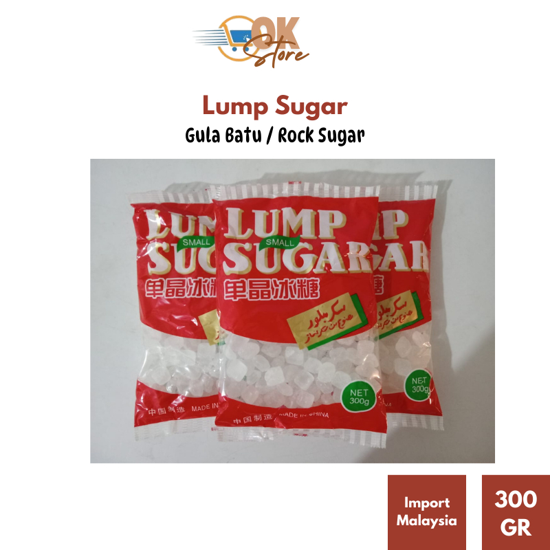 

Lump Sugar Gula Batu / Rock 300GR