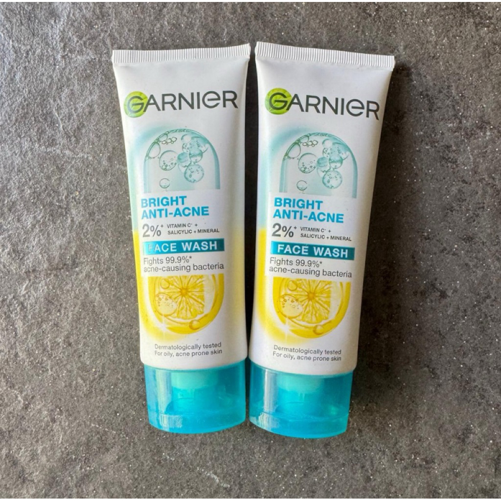 Garnier Bright Complete Anti Acne Facial Wash 100ml