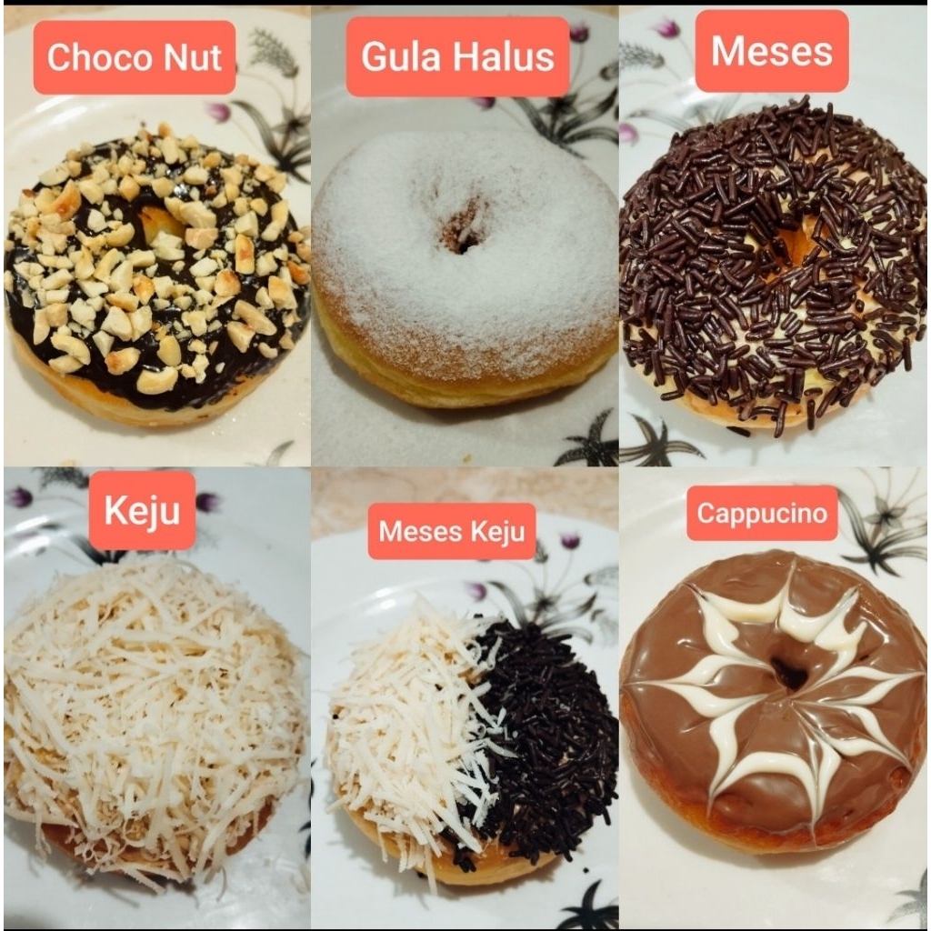 

Delise Donat Kentang Premium 1 Box isi 6 pcs Enak Empuk