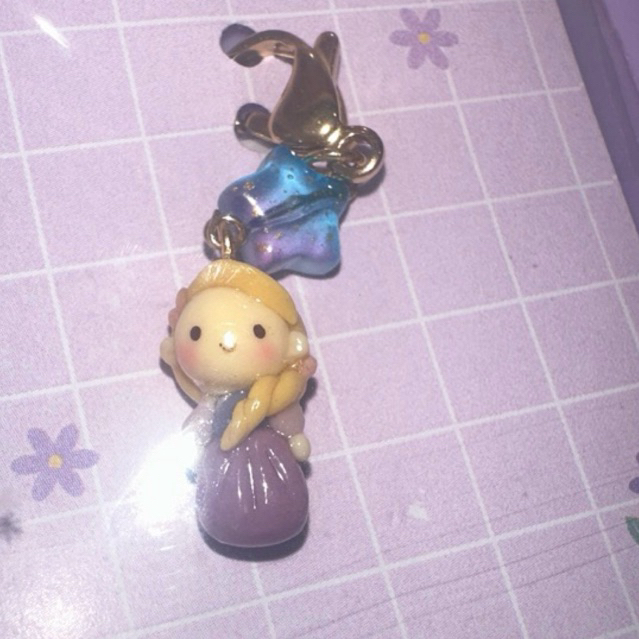 charm  princess rapunzel hand made new original disney princess lucu