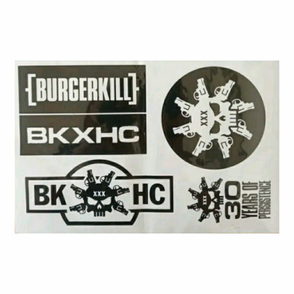 Stickerpack Burgerkill official