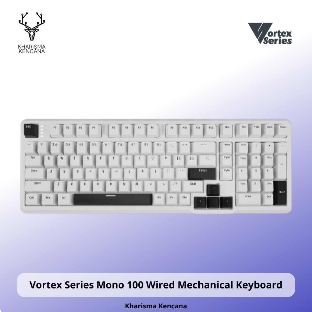 Vortex Series Mono 100 Wired Mechanical Keyboard