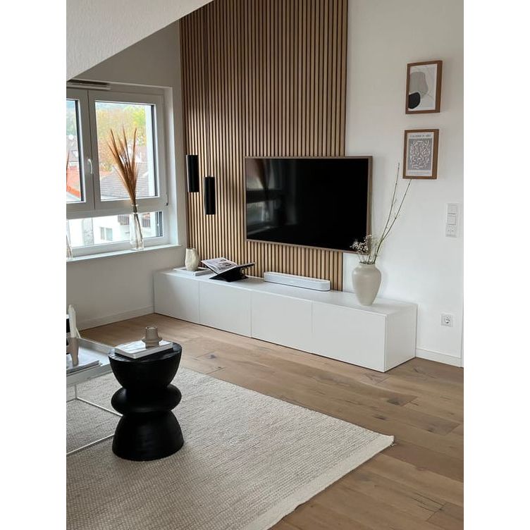 Backdrop Tv Minimalis, Custom