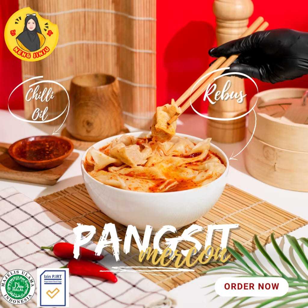

Pangsit Mercon Neng Jinju 200gr Halal Tanpa Pengawet