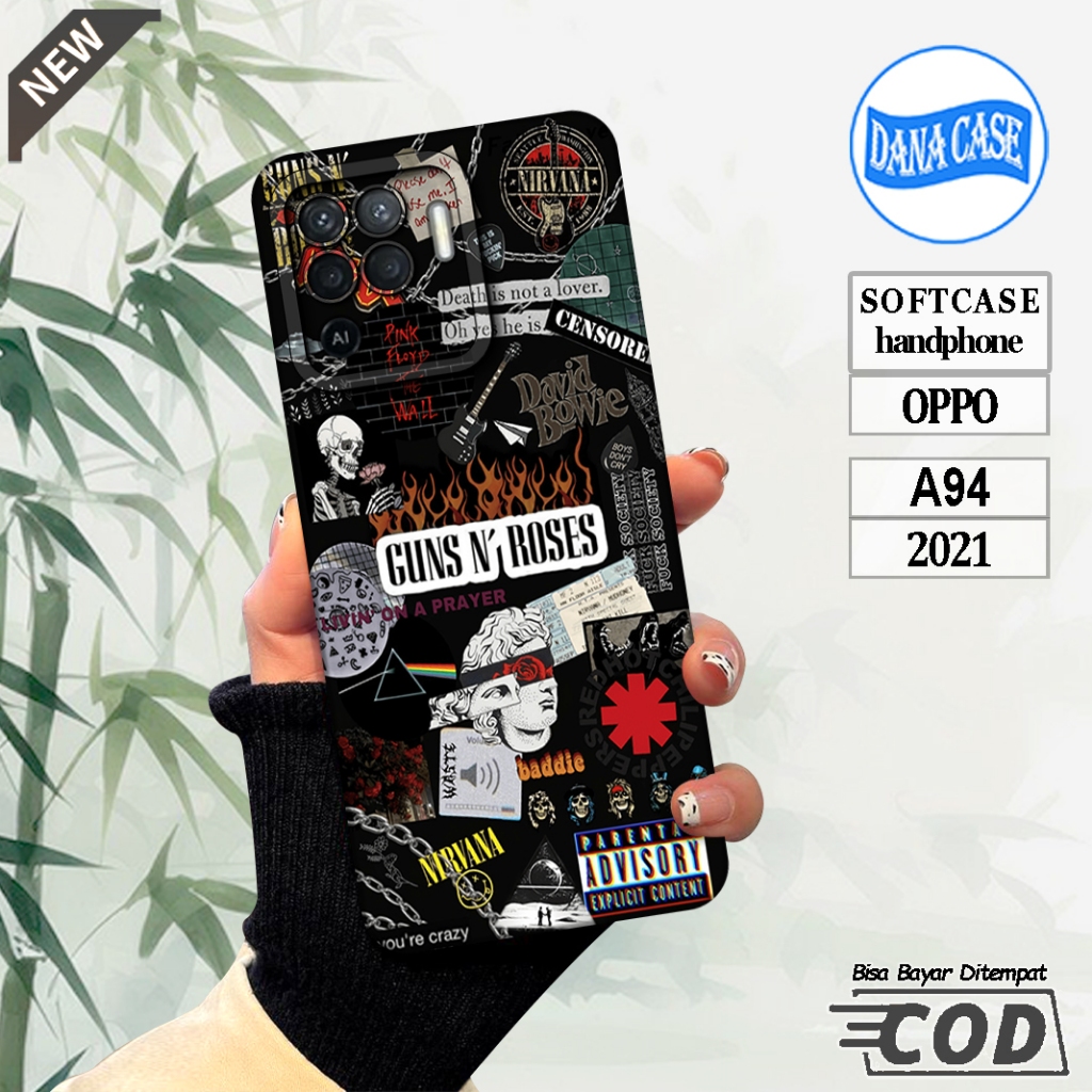 Case OPPO A94 Casing OPPO A94 4G Terbaru 2021 Aksesoris Softcase Casing Silikon Case Pelindung Hp