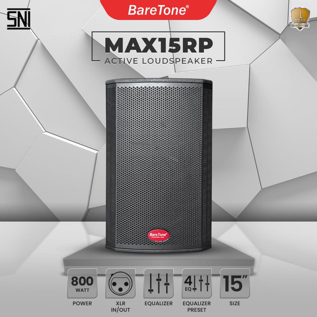 SPEAKER ACTIVE WIRELLES BARETONE MAX15RP 15INCH