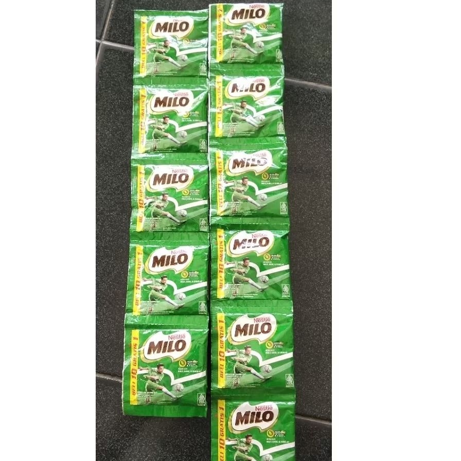 

neslle Milo coklat aktive,beli 10 dapat 11pc. exp 2026
