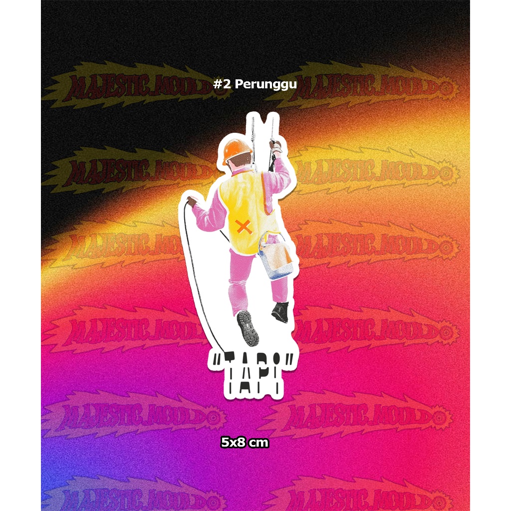

#2 Perunggu – Stiker Band Vinyl Glossy | Tahan Air & Luntur (Laptop/Helm/Tumbler/dan media lainnya)