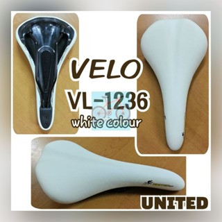 Sadel Saddle Jok Sepeda Putih VL-1236 United BMX Lipat MTB Roadbike Fixie Balap | Best Quality