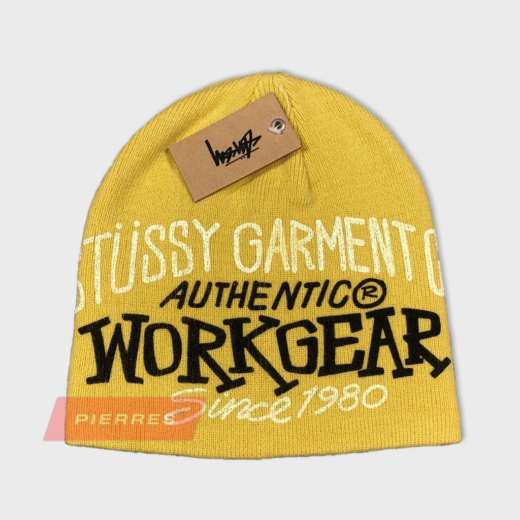Stussy Workgear Print Skullcap Beanie