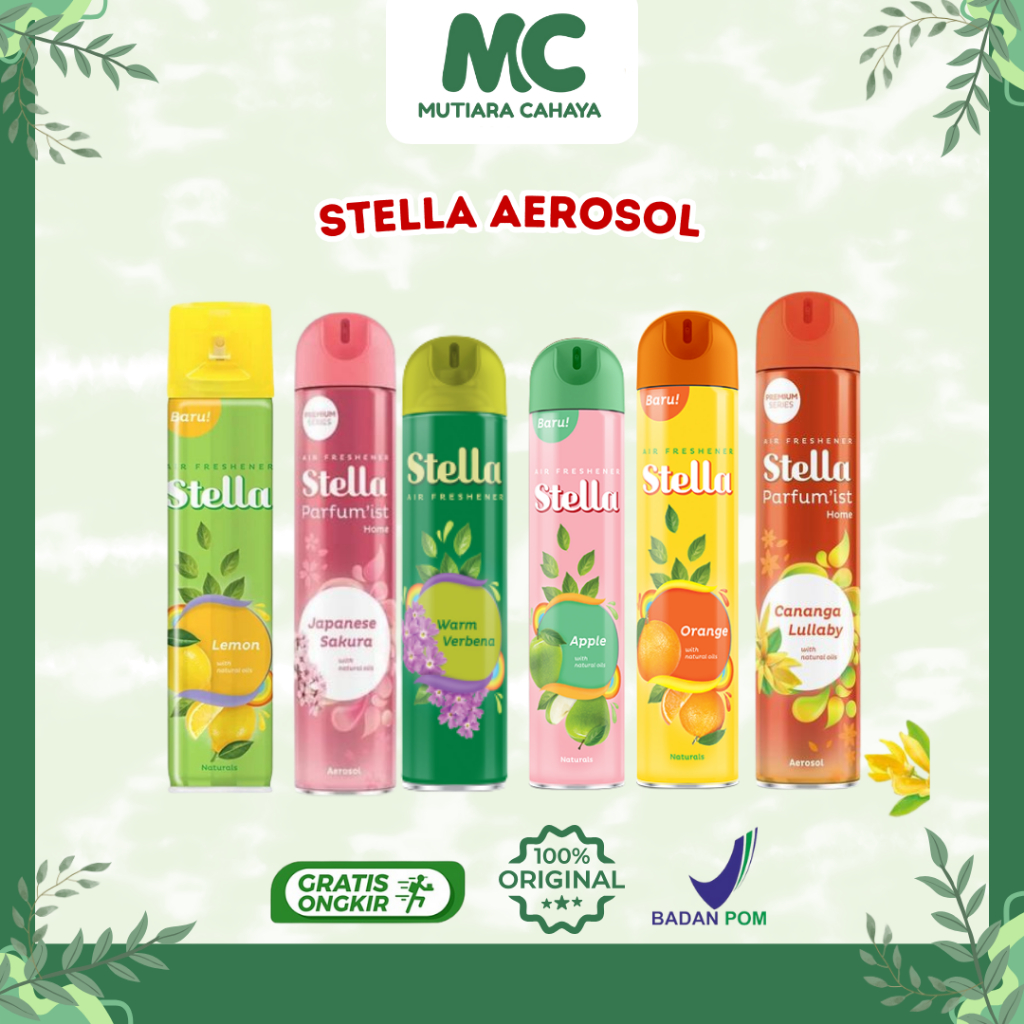 MC Official - Stella Pengharum Ruangan maupun Mobil | Stella Pengharum Ruangan Spray