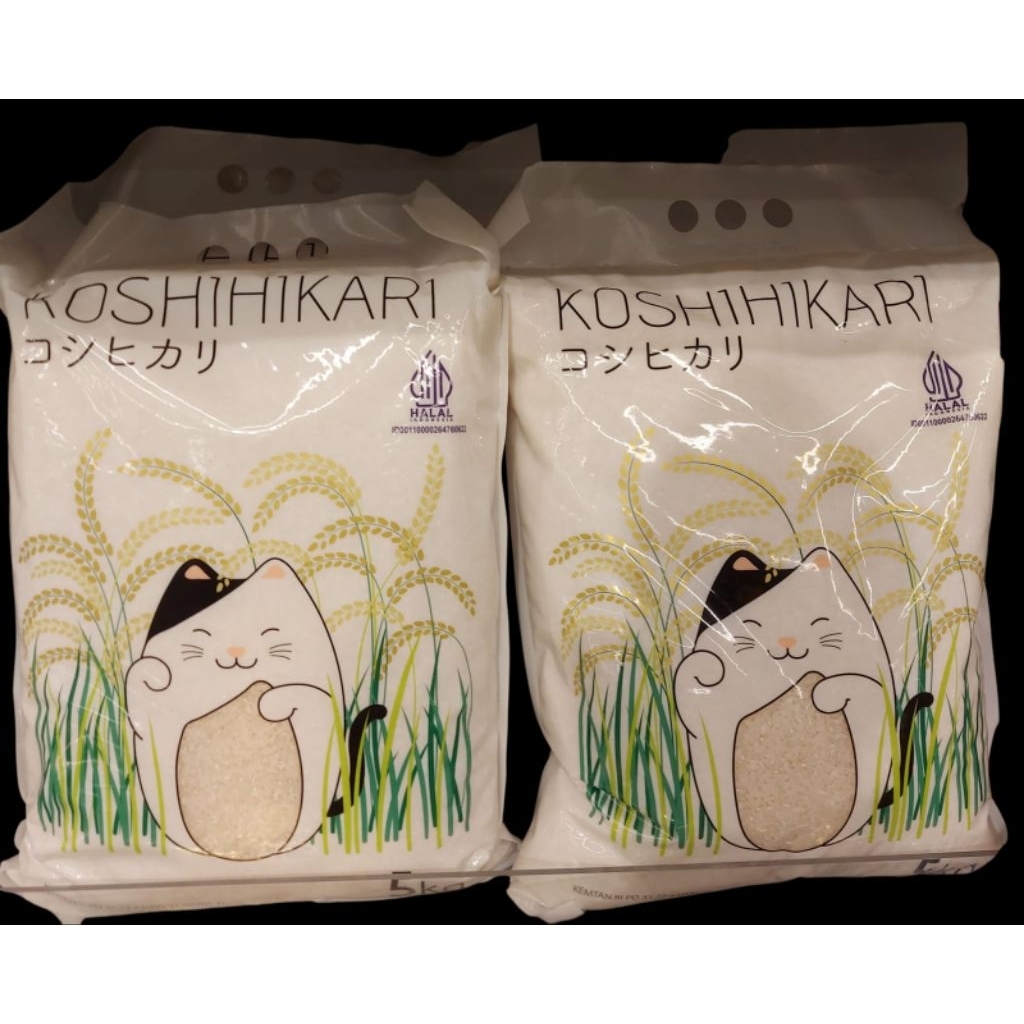 

KHOSHIHIKARI JAPONICA RICE/ BERAS JEPANG 5kg