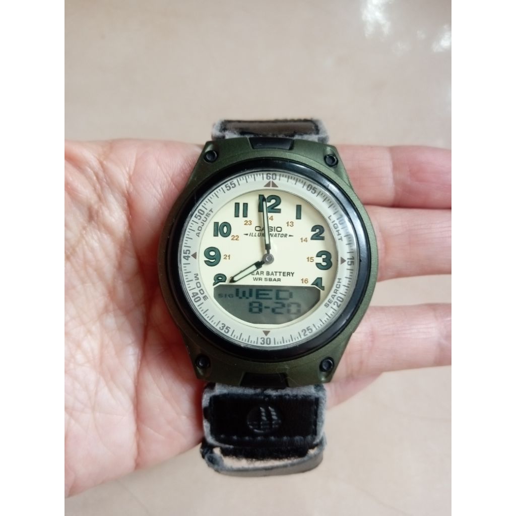 Vintage Watch AW-80 Forester Anadigi Watch