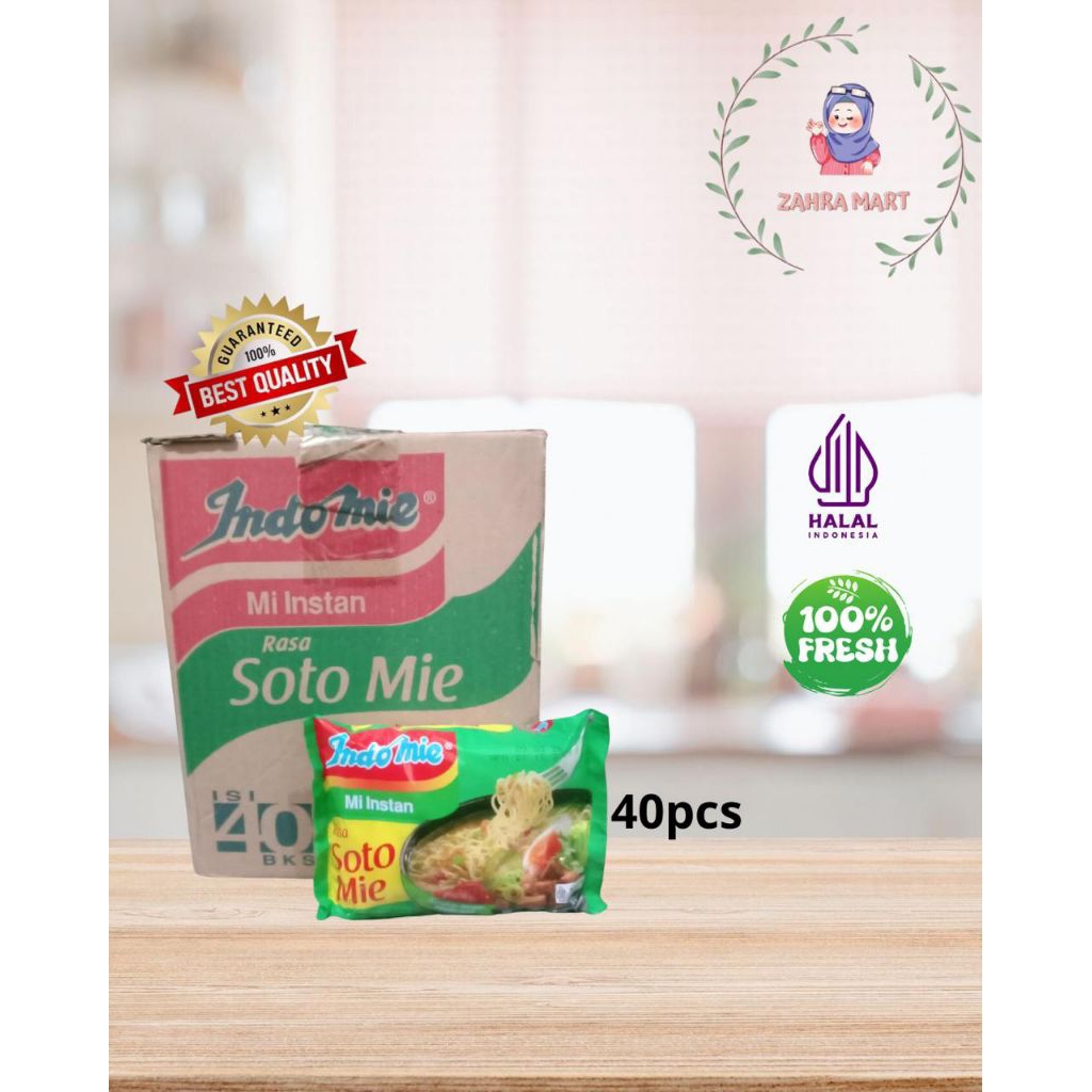 

Indomie Rasa Soto 5 pcs - 1 Karton / dus Murah