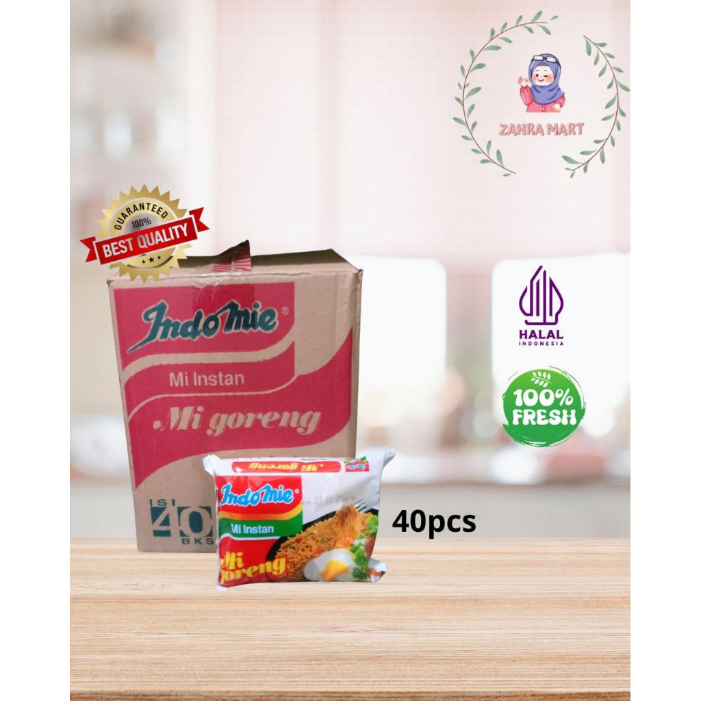 

Indomie Mie goreng 5 Pcs - 1 Karton Murah