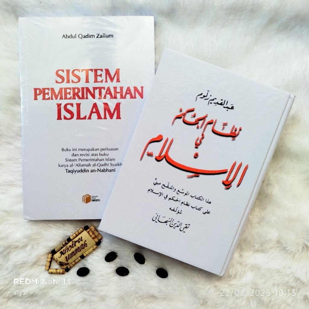 [1 Pasang] Kitab Nizhamul Hukmi fii al Islam | Sistem Pemerintahan Islam