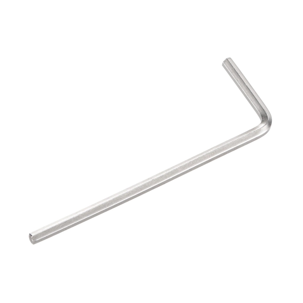 (1PCS) Kunci L 4mm / Kunci L Nickel 4mm / Kunci L Mini Kunci L 4 mm / Allen  hexa Key 4mm ( Galvanis