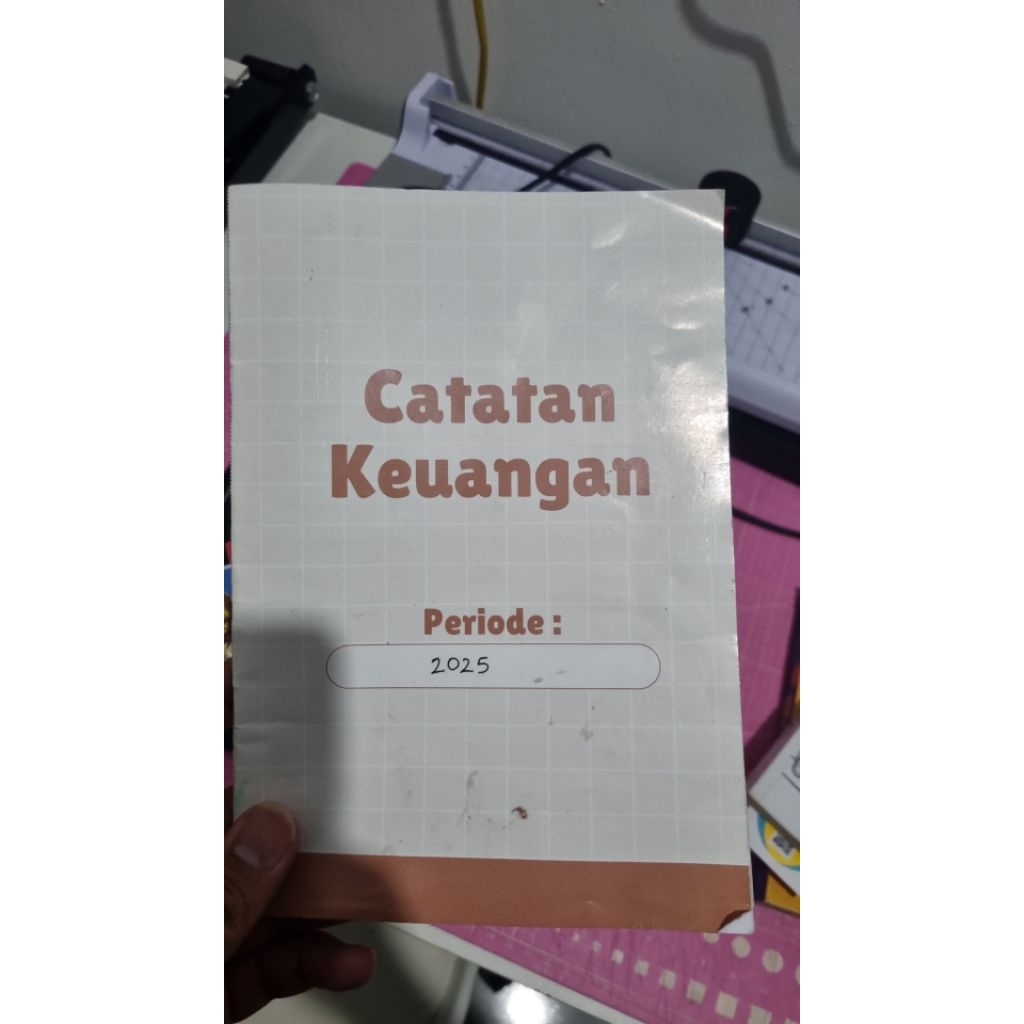 

Buku Catatan Keuangan | Orderan Custom