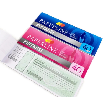 

Kwitansi / Kuitansi Paperline Sedang (KT 40 T) isi 40 Lembar