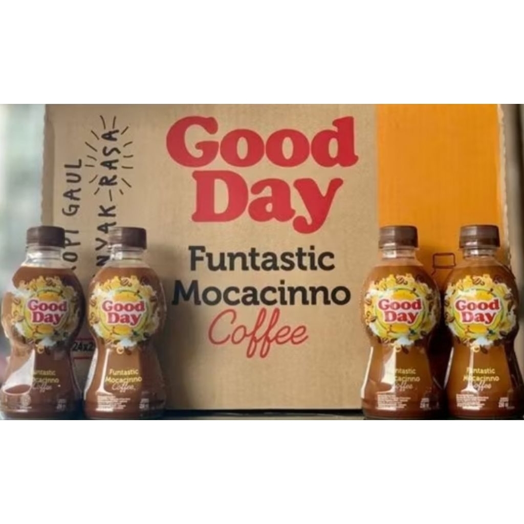 

Kopi Good Day Botol Kopi Siap Minum 1 Dus Isi 24 Botol @250 ML