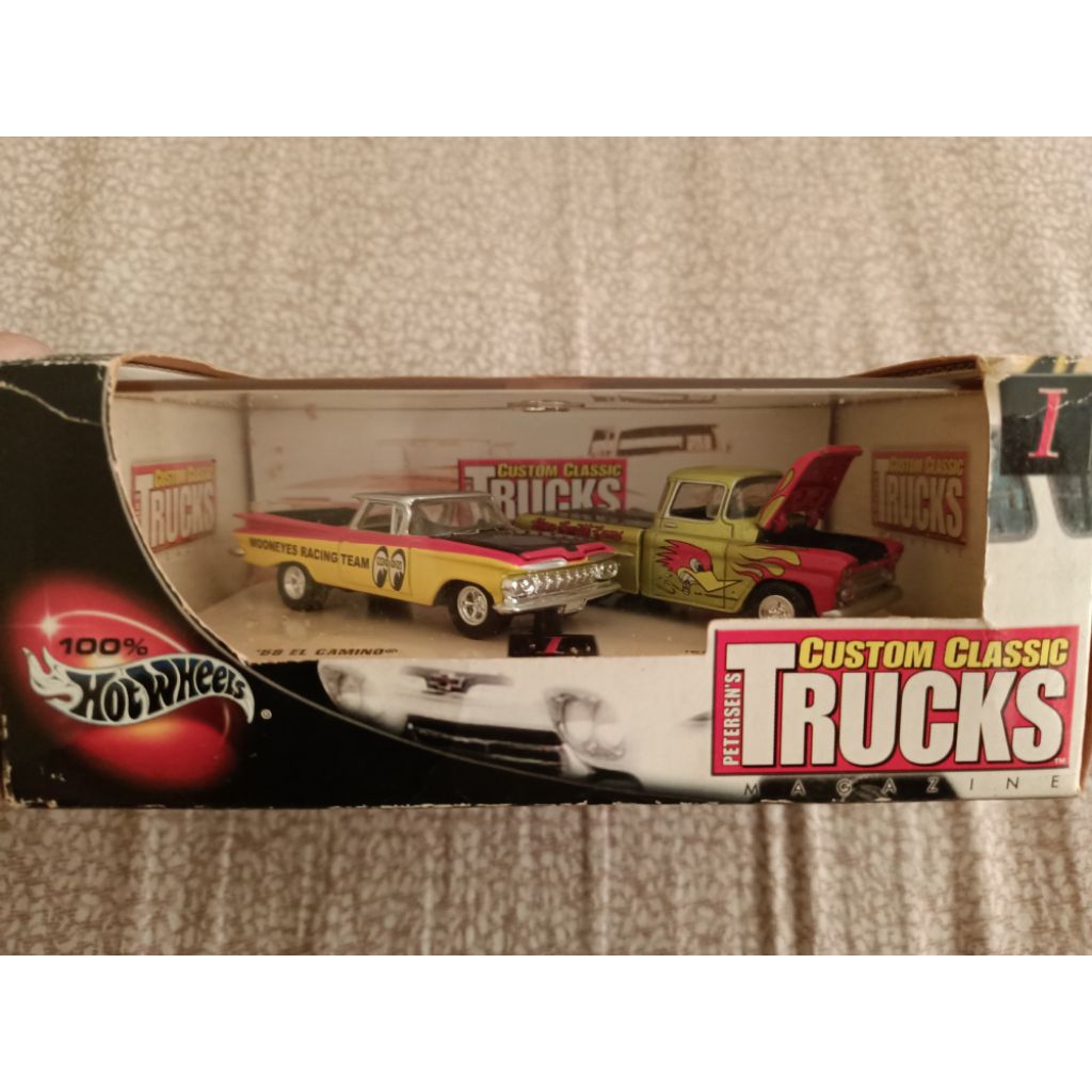 hotwheels custom classic truck mooneyes