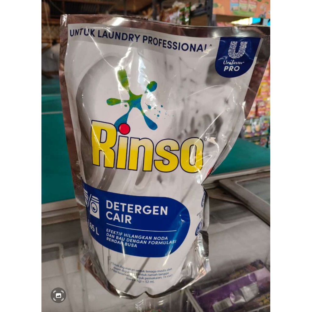 RINSO DETERGEN CAIR || RINSO MATIC || 1.65 Liter