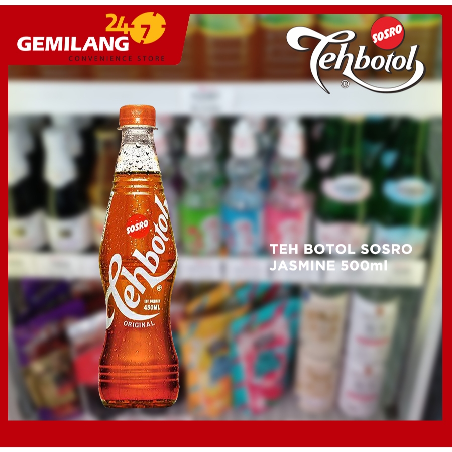 

TEH BOTOL SOSRO JASMINE 500ml