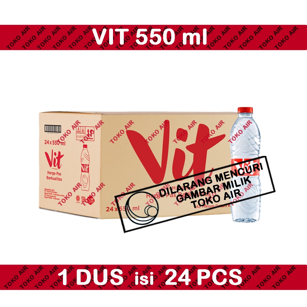 

Vit 550 ml - Air Mineral