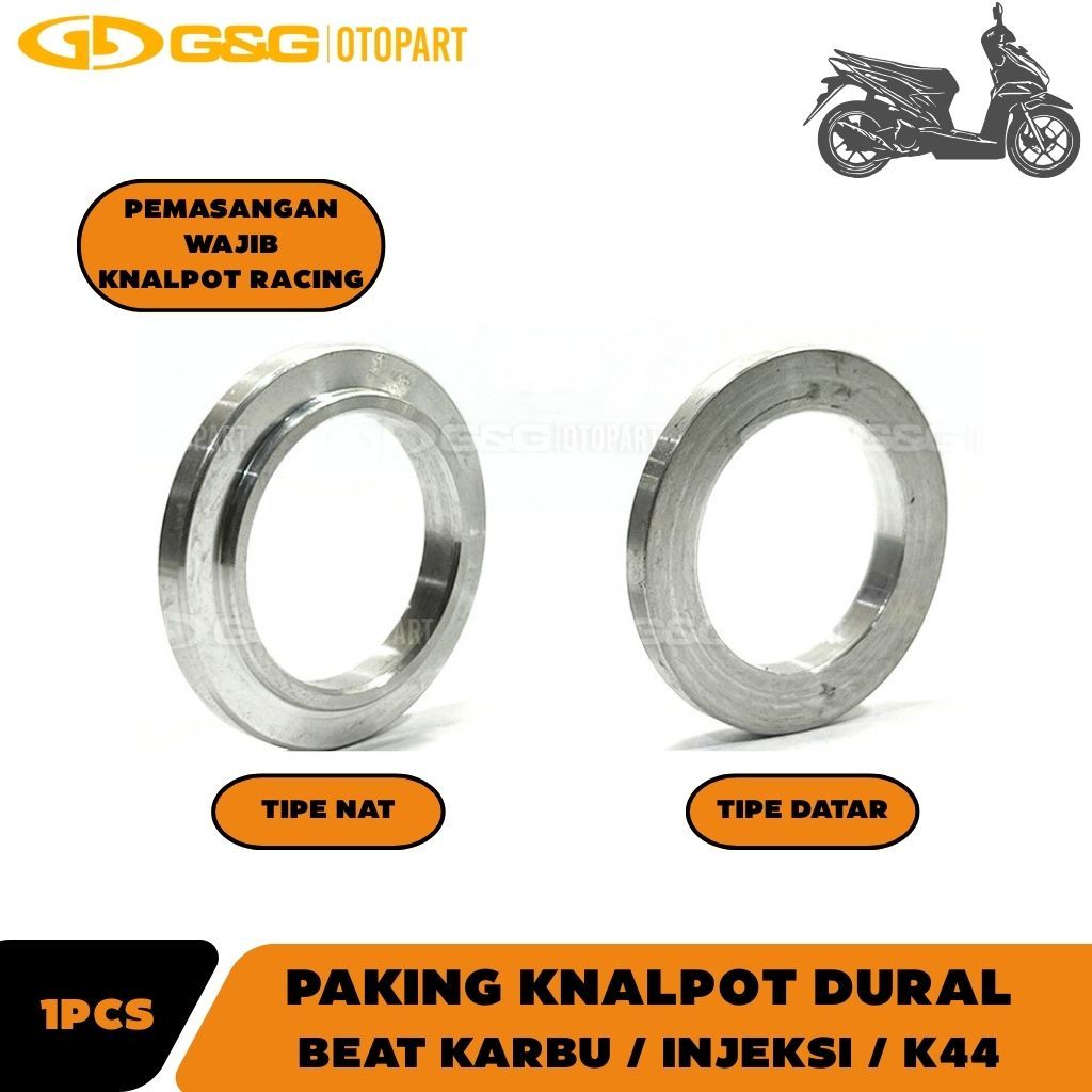 Paking Knalpot Asbes Knalpot Beat Scoopy Vario Racing Dural