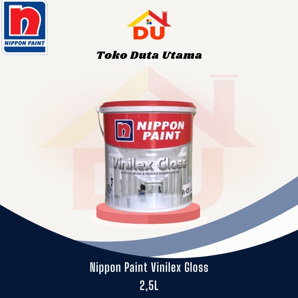 Cat Tembok Interior Nippon Vinilex Gloss 2.5 L