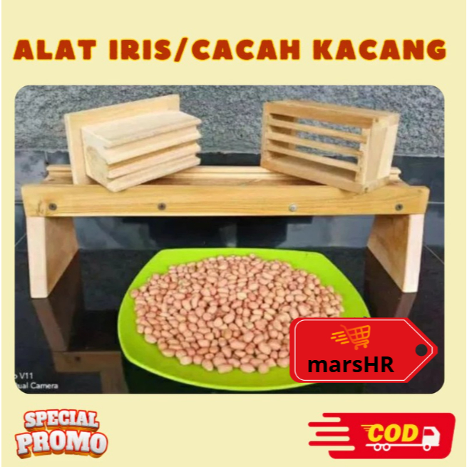 Alat Perajang Pemotong Kacang Tanah Untuk Peyek