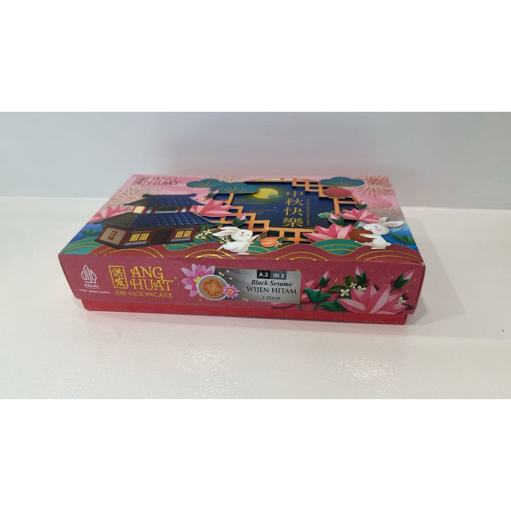 

Ang Huat Moon Cake Rasa Wijen Hitam Isi 2 – Kue Bulan Premium dengan Isian Harum dan Lembut