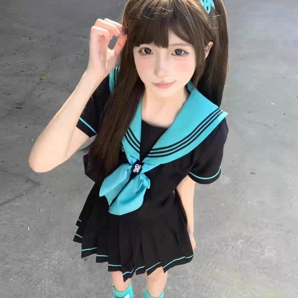 Kofumi ootd baju cosplay kawaii jepang seragam sekolah 021