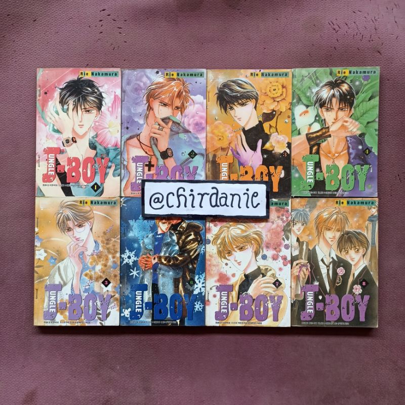 Komik J-BOY JUNGLE BOY - Rie Nakamura 1-8 Tamat / Komik Shounen Ai