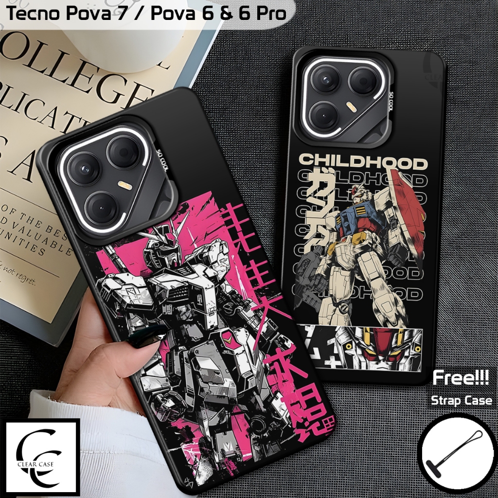 Casing So Cool Tecno Pova 7 Terbaru 2025 | SoftCase HP Tecno Pova 7 | Tecno Pova 6 & Tecno Pova 6 Pr