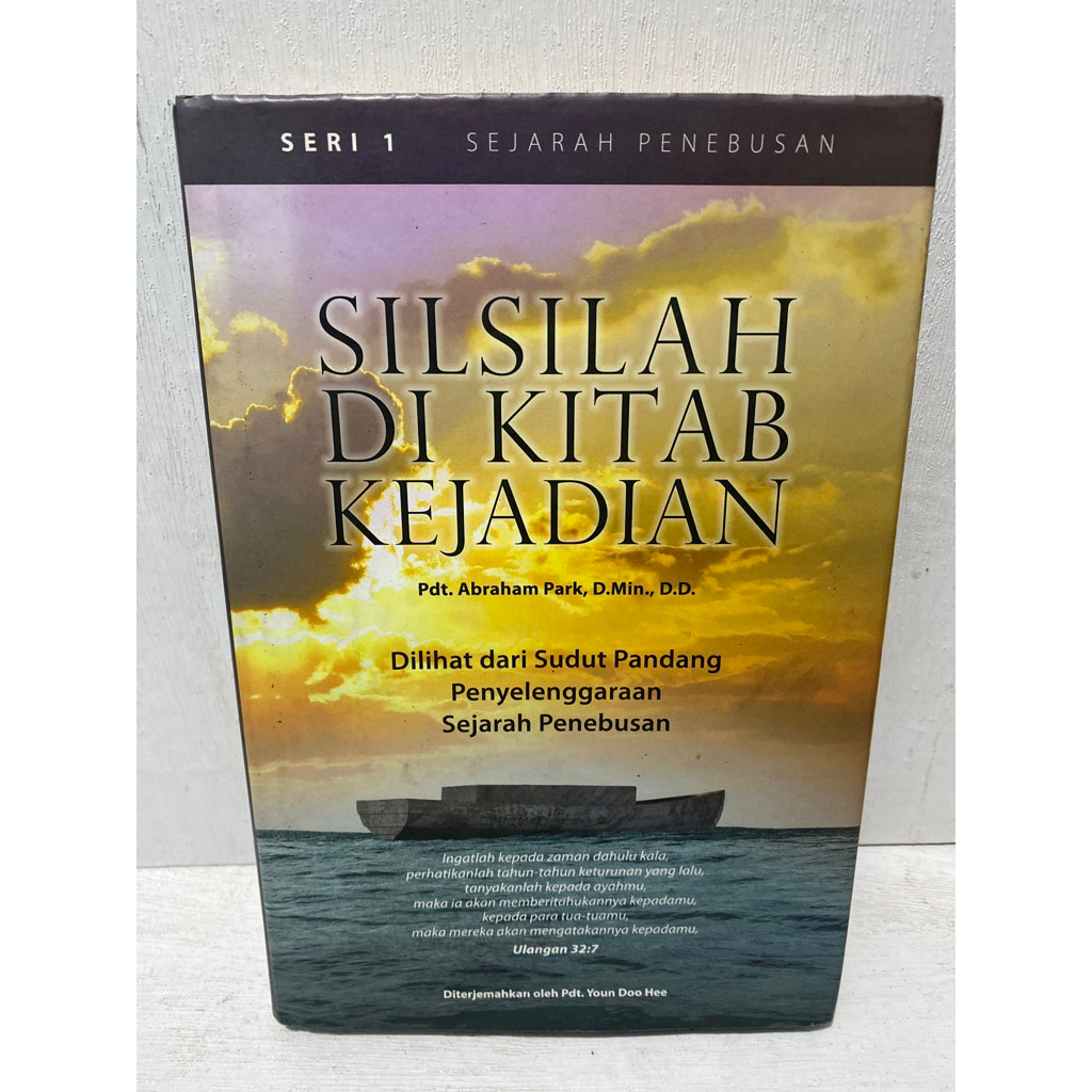 Buku Original SIL SILSILAH DI KITAB KEJADIAN - PDT. ABRAHAM PARK, D. MIN.,D.D.