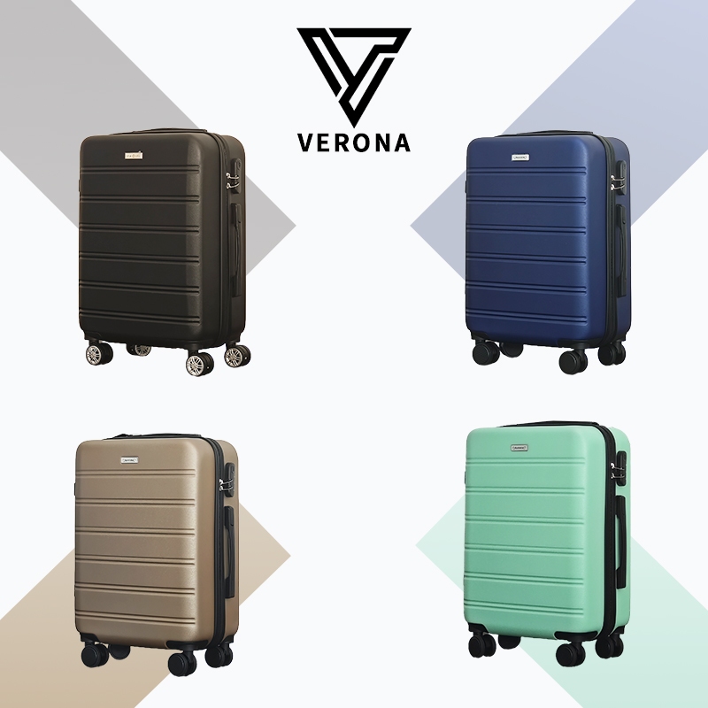 [VERONA] Koper 1 SET 20&24 Inch Original Polo Cabin Size Koper Fiber Koper Import