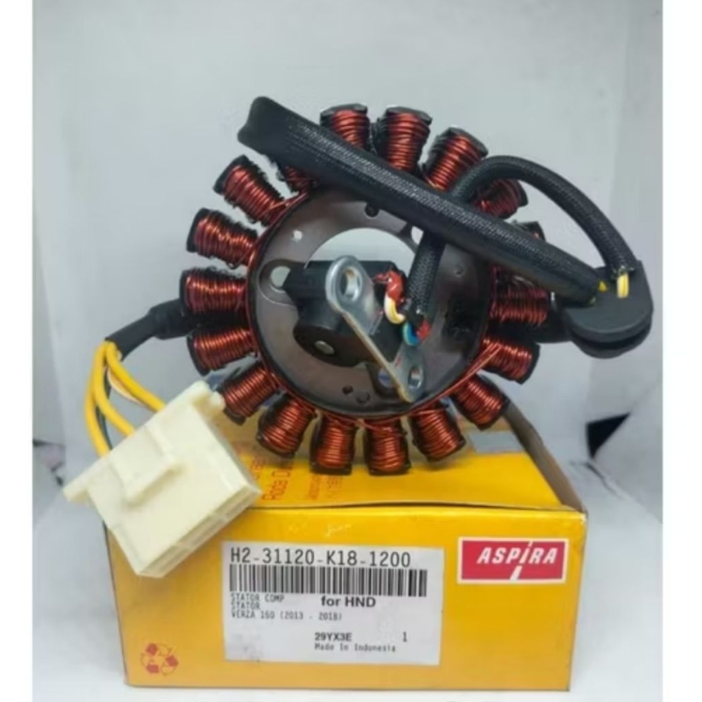Aspira sepul spul stator comp motor honda verza 150