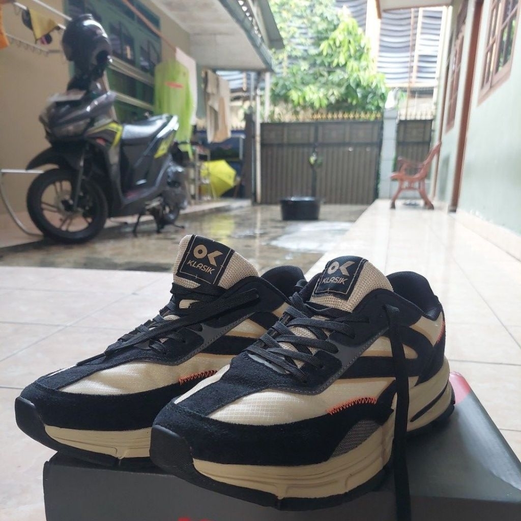 KANKY ROADSTAR CREAMY BLACK sisze44 - Sepatu pria