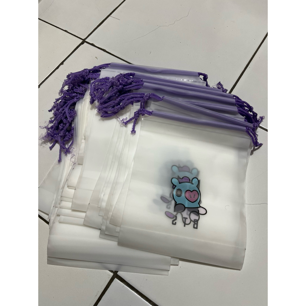 

Packing plastik organizer bts21