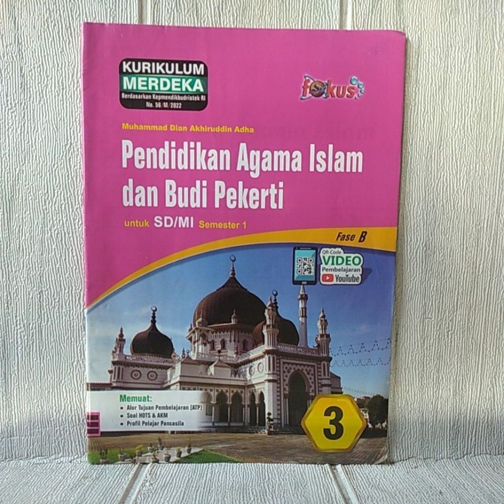 LKS Fokus Pen Agama Islam dan Budi Pekerti SD/MI Kls 3 Semester 1 KURMA