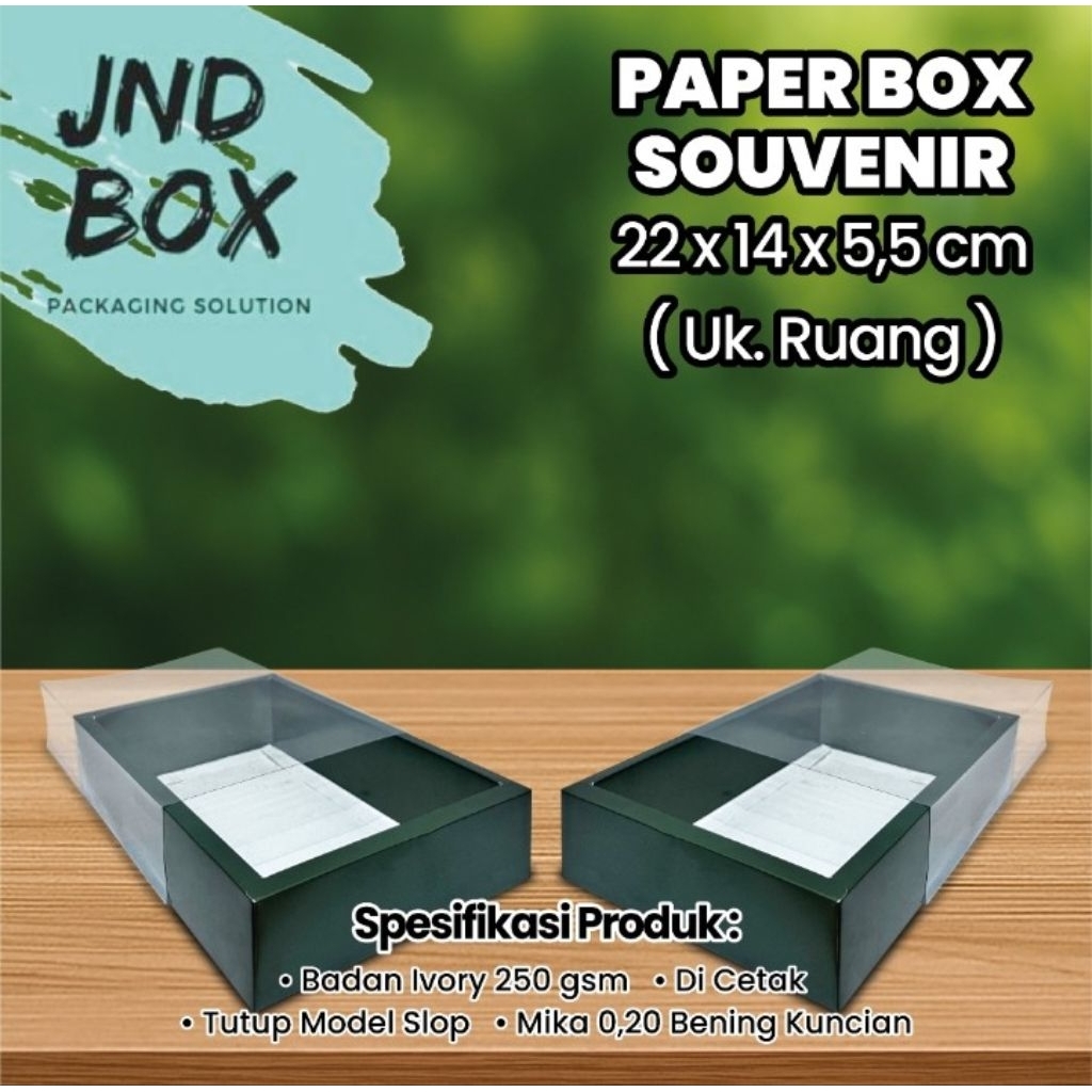 

Box Doskue 22 x 14 x 5,5 Hijau